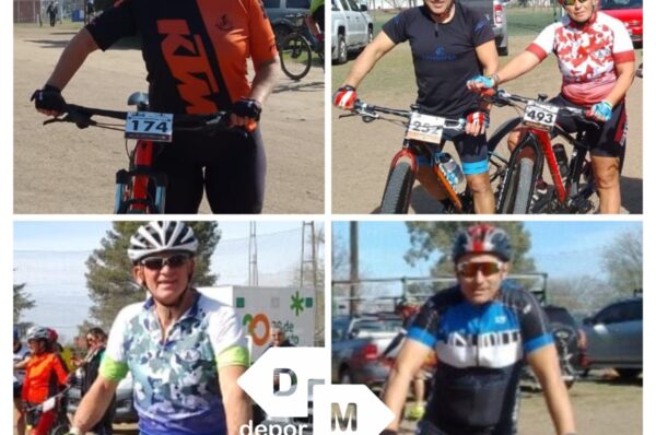 Castenses con podios en MTB