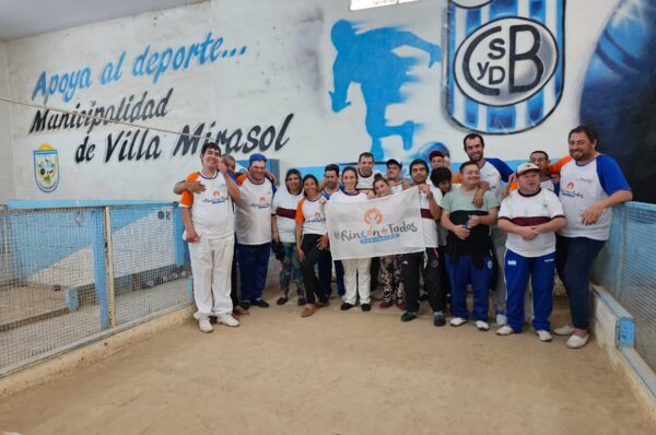 Deporte adaptado: torneo de bochas en Villa Mirasol