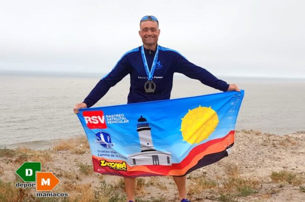 En uno de los Triatlón más lindo del país, brilló Silvio