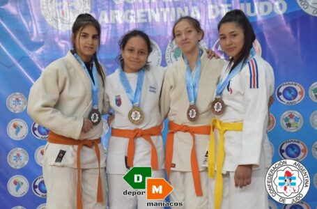 Castenses se destacaron en el Nacional de Judo de Carlos Paz