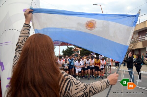 Se corrió la Media Maratón Aniversario de Eduardo Castex