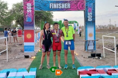 ¡Para aplaudir! Alina, Silvio e Ivan y gran desempeño en IronSantiago