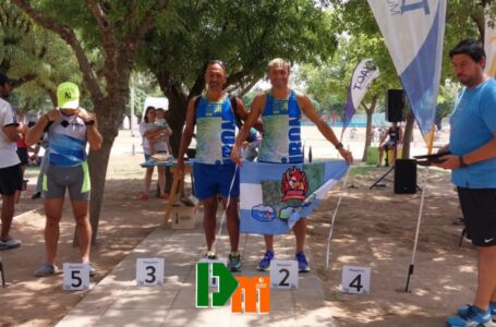 Castenses en el Triatlón de Toay
