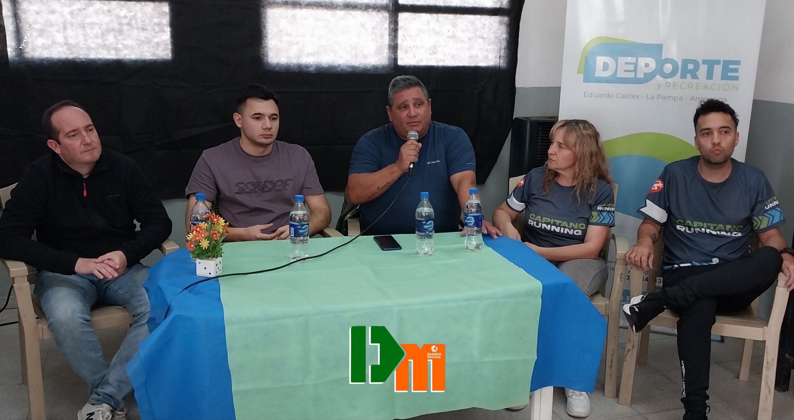 Se presentó la Media Maraton Eduardo Castex