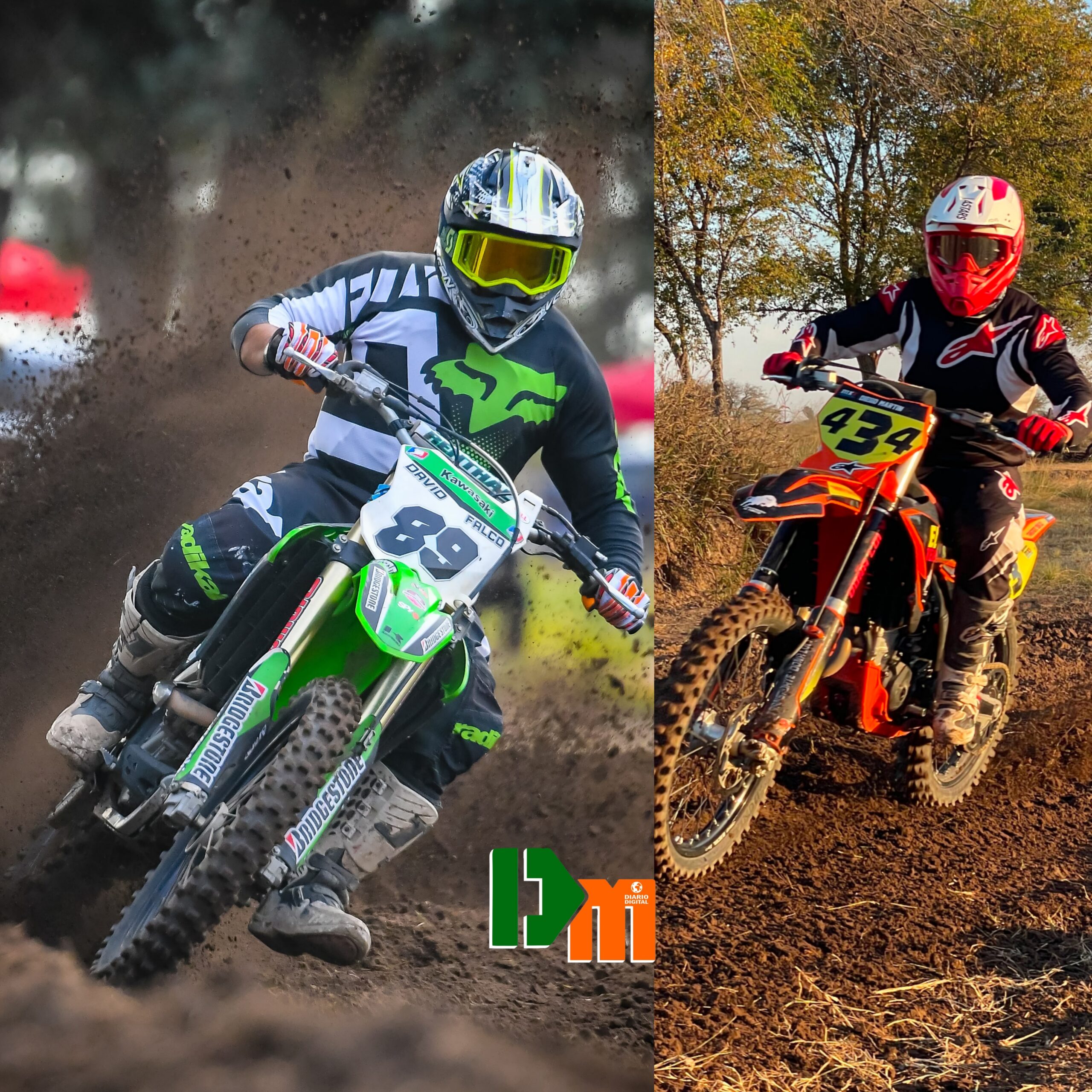 La pista Mara-Hué en acción: Se corrió la cuarta de Motocross