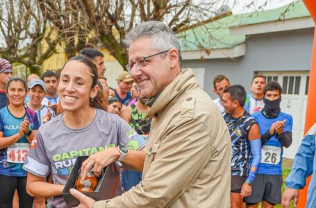 La Pampa Corre y reconocimiento a Rocío en Alta Italia
