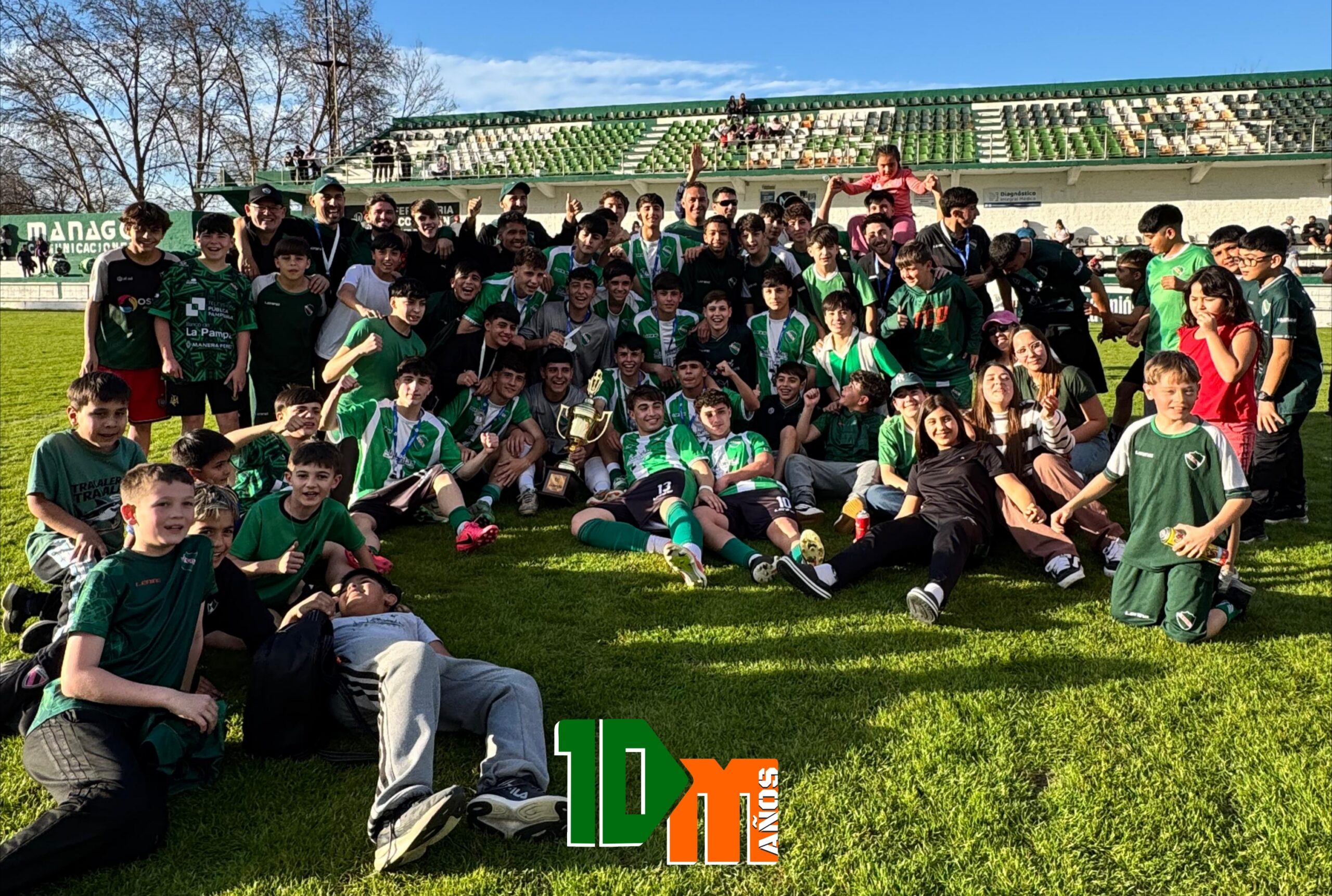 Se jugaron las vueltas en Inferiores: Pico FBC, Agrario y Ferro (P), campeones